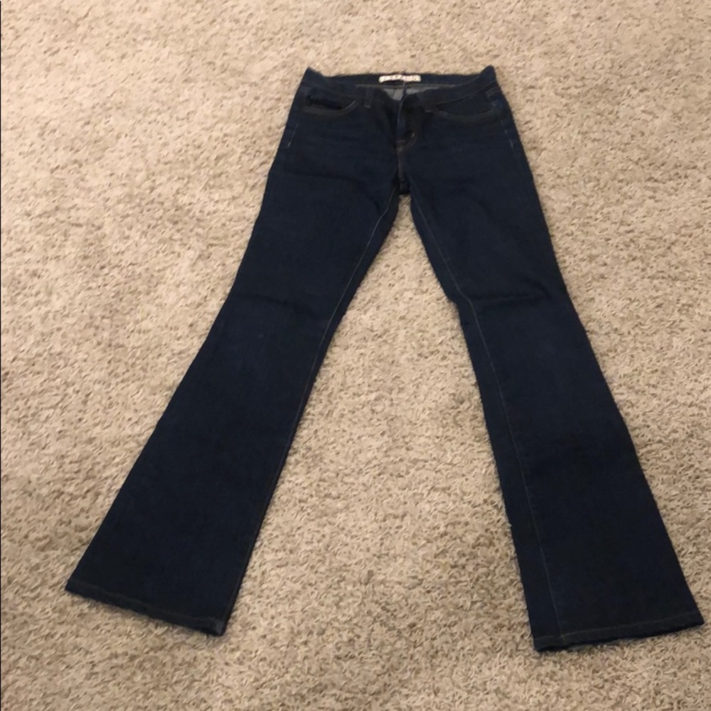 j brand mis rise boot cut